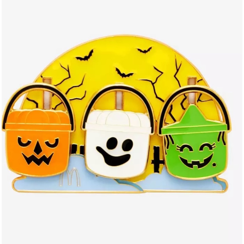 Loungefly McDonald's Halloween Happy Meal Buckets Sliding Limited Editio…